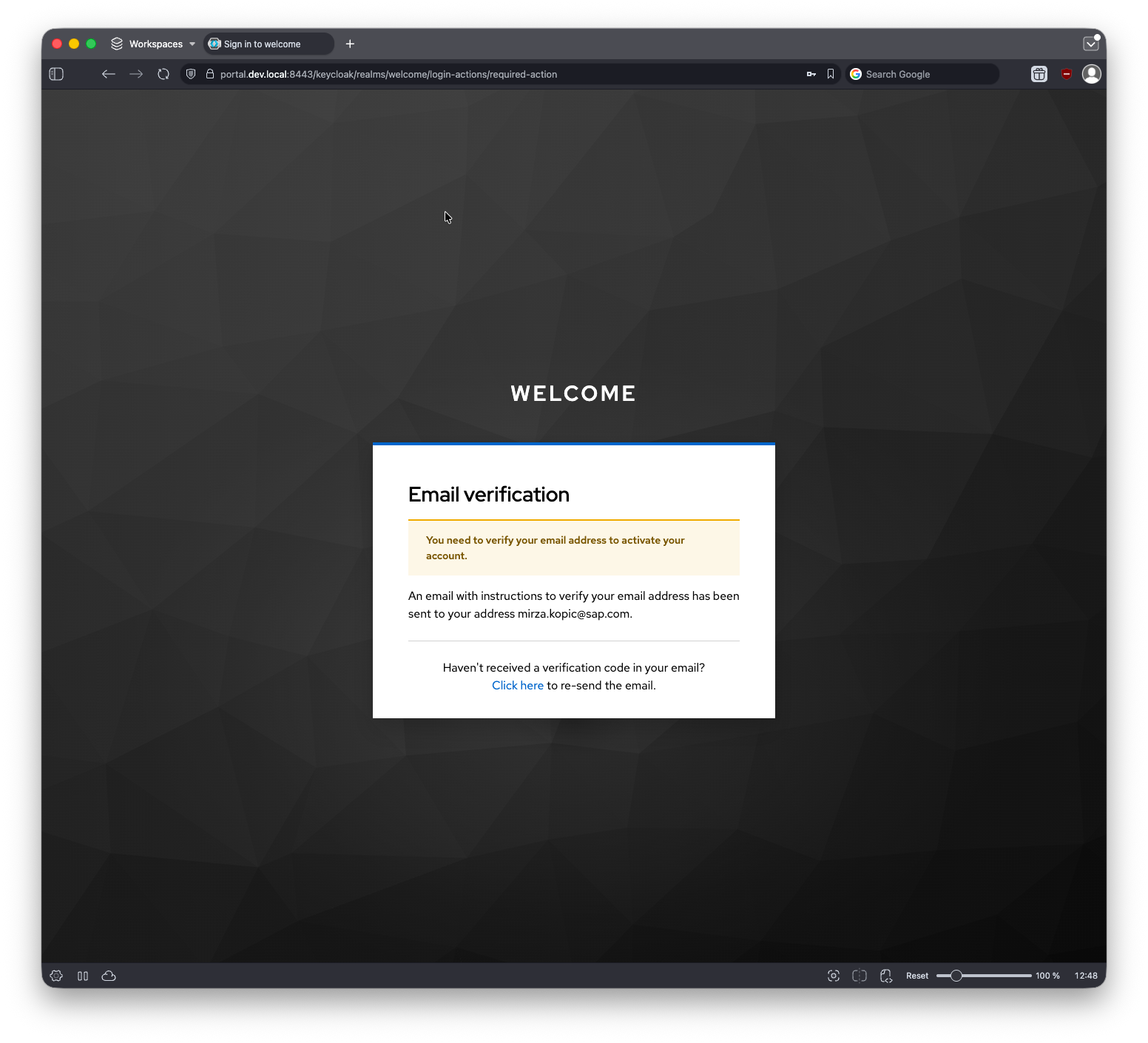 Platform Mesh Registered