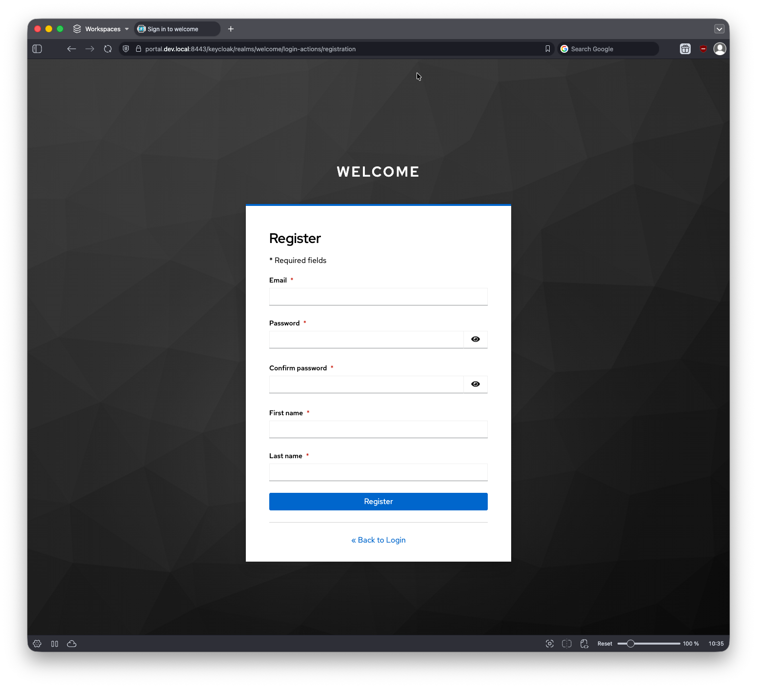 Platform Mesh Register